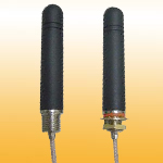 M28-SF: stubby PIGTAIL antenna with SMA Female thread mount for 2.4GHz WLAN & Bluetooth