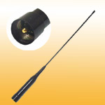 Dual Band 144/430 MHz (VHF/UHF) mobile whip antenna 2.15/3.5dBi, 100W, UHF PL259 base