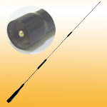 Dual Band 144/430 MHz (VHF/UHF) mobile whip antenna 2.15/5.0dBi, 150W, UHF PL259 base